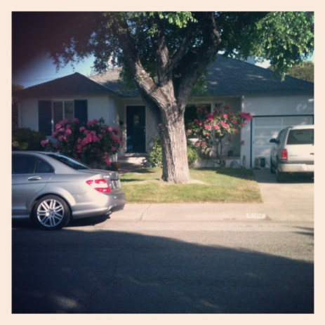 The house I grew up in.